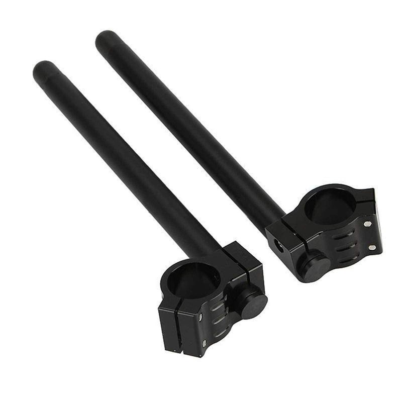 venveal 37mm Motorcycle Handlebars 7/8" Motorcycle Fork Clip ons Handlebars for Hon-da CB500 CB650 CB750 1969-1982 CBX CL77 MR250 SL350 CB450 CL450 CX500 GB500 GL500 CB550 Su-zuki TS-250 GN-400 GT-550 GS-7 - Image 1